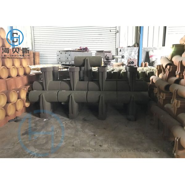 Precision Sand Core Shooting Machine PLC Control For Pipe Fitting Casting