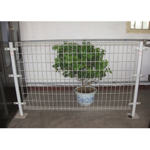 Q195 PVC coated Welded Double-lap fence/Double Circle Wire Fence with factory