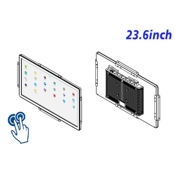 23.6-Inch Android Touch Screen for Smart Retail and Logistics Dashboards