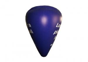 Quality Dark Blue Inflatable Advertising Conical Balloon / Outdoor Hanging Balls for sale