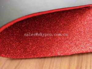 Quality A4 Size Glitter Sparkling Foam Insulation Sheets / Custom Goma Foamy Sheets for sale