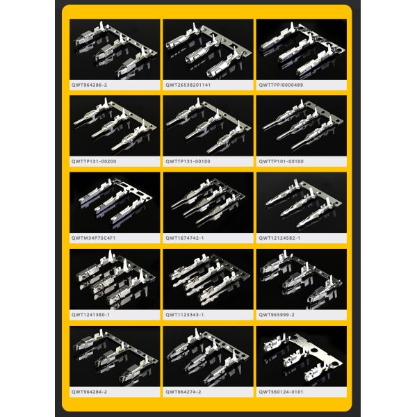ISO9001:2015 Certified Brass Pin Terminal with Brass Tin Plating and Coated Tin Surface for Automotive Electrical Applications