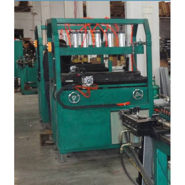 Max Core Height 110mm Workpiece Radiator Making Machine For Truck Radiator