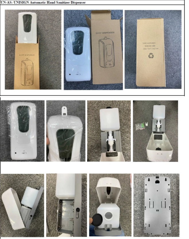 26.2CM 1000ml Touchless Sensor Hand Spray Dispenser