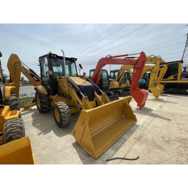 CAT 420F Used Backhoe Loader 93HP for Digging Loading