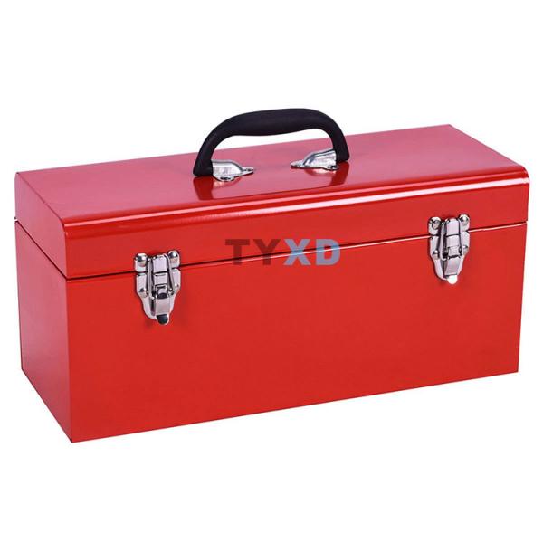 Buy Cold Rolled Steel Metal Tool Storage Box With Sturdy Carry Handle at wholesale prices