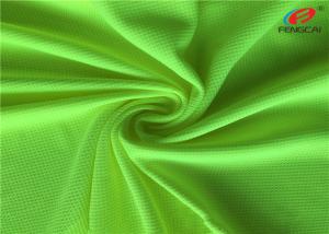 China 100% Polyester Honeycomb Bird Eye Fluorescent Mesh Sport Coolmax Fabric For Sport Wear on sale