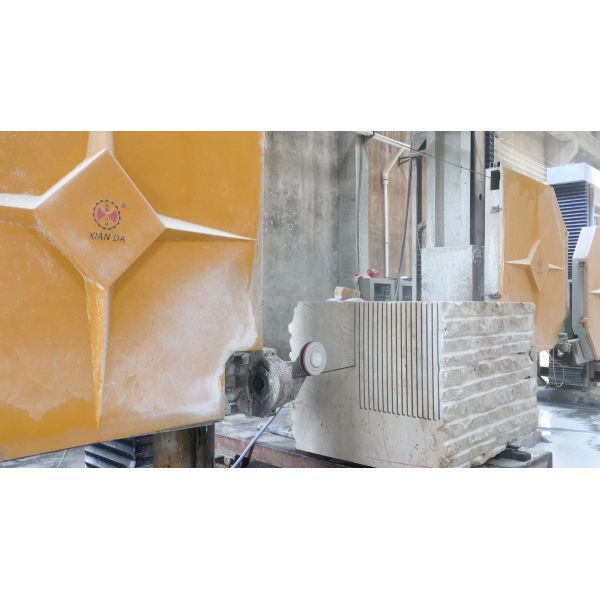 CNC Diamond Wire Saw Stone Cutting Machine For Profiling