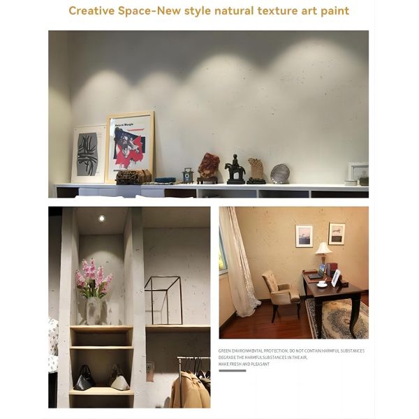 Brush Application Method Custom Ecological Straw Paint for Eco-Friendly Rammed Earth