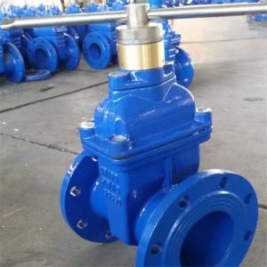 Quality QT450 Resilient Wedge Gate Valve With Manual Actuator For Seal Surface for sale