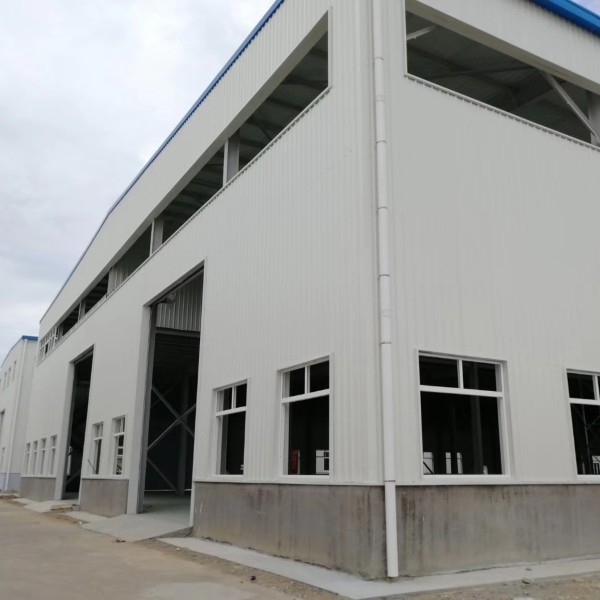 Large Span Prefabricated Steel Structure Workshop For Industry / Factory