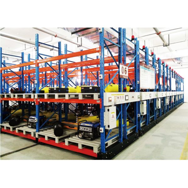 Heavy Duty Electric Mobile Pallet Racking System