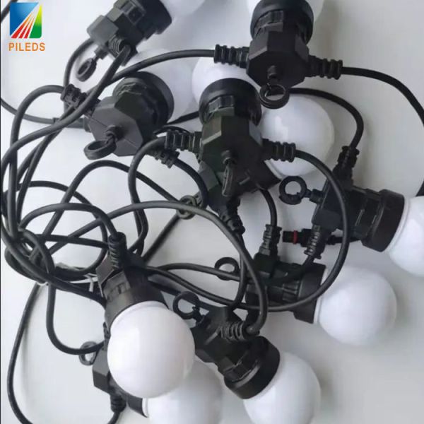 DMX SPI LED Christmas String Light Spherical 24V For Background Stage