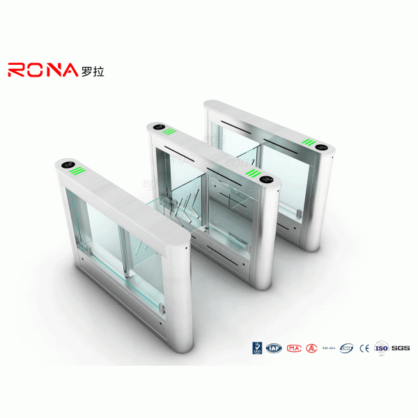 Stable Speed Gate Turnstile Security Gate Multiple Control Modes With RFID Card Reader