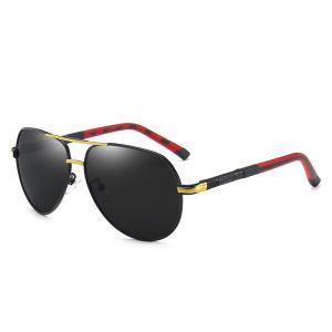 China Stylish UV400 Polarized Sunglasses Black Square Unisex Vendors Trendy Mens on sale
