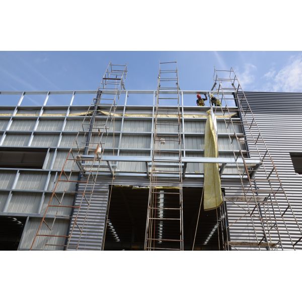 Durable Prefabricated Multi Storey Building Structural Steel Construction Galvanized