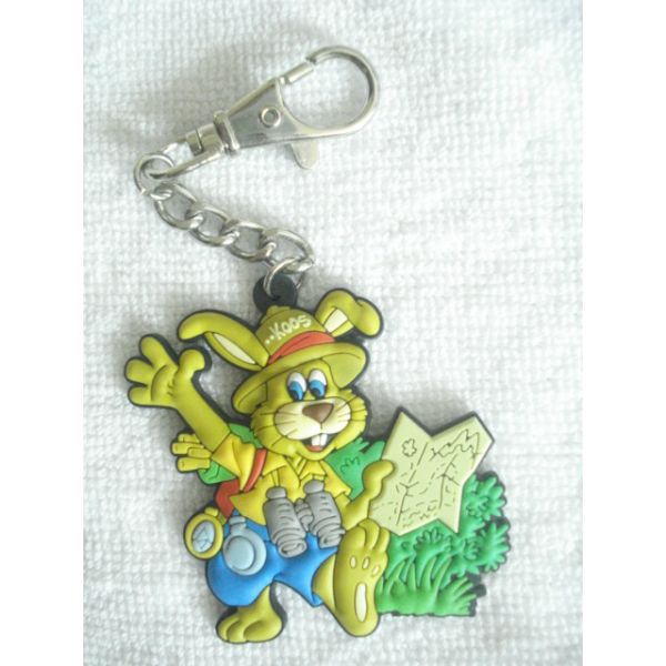 Eco Friendly 3D Flexible Custom Plastic Keychains For Boy'S Gift