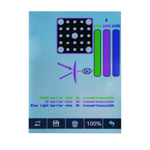 Auto Lensometer with 0.1mm Minimum Division of PD for Accurate Measurement