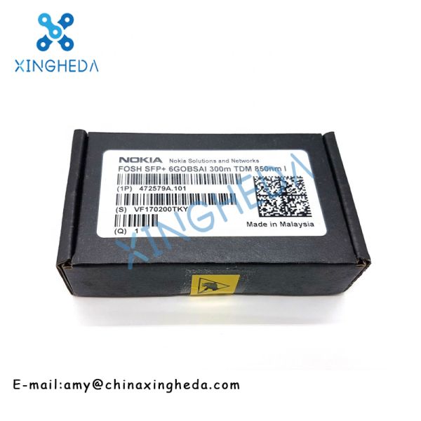 Nokia FOSH 472579A 6G-0.3KM TDM 850NM SFP+ Optical Transceiver Module
