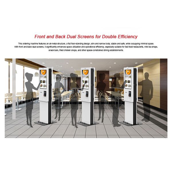 Interactive Self-Checkout Kiosk for Retail and Hospitality Environments