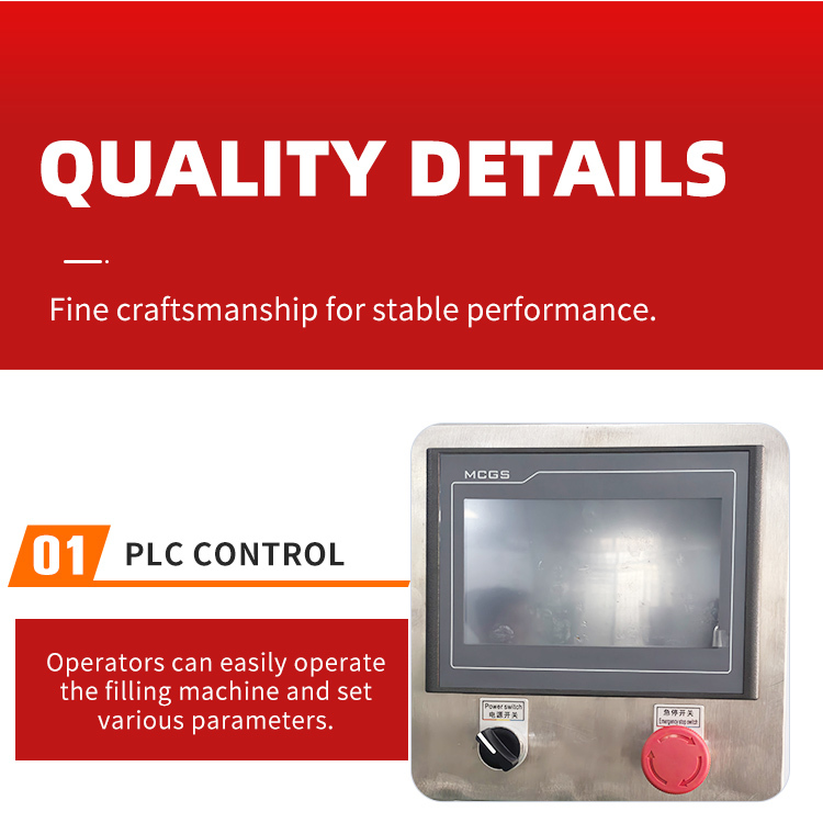 Customized Gear Pump Filling Machine 3500W Automatic Paste Filling Machine