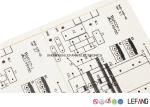 CEM-1 23F Single Layer Printed Circuit Board Custom Pcb Printing 0 .4 Mm Min.