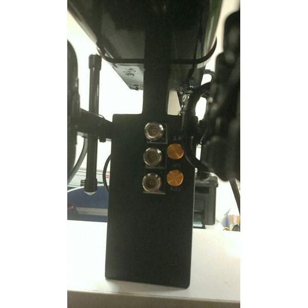 UAV jammer 1500m UAV signal jamming shielding gun style UAV reaction equipment