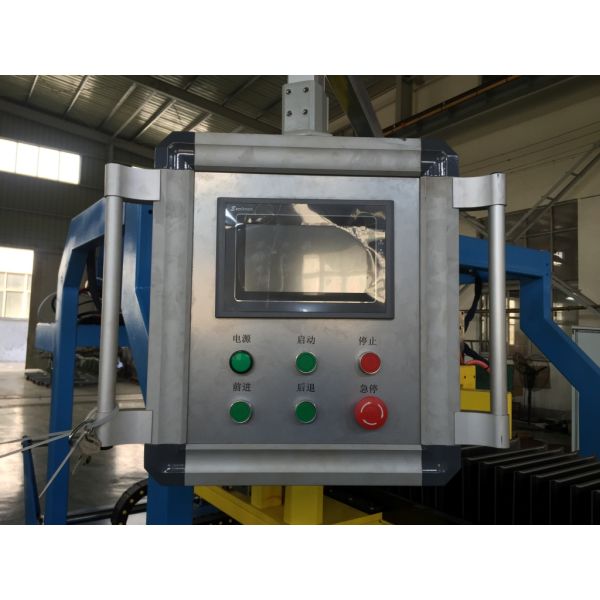Medium Transformer Manufacturing Machinery , Automatic Corrugated Plate Welding Machine