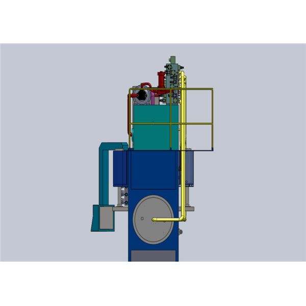30KW Motor Power 10mm/S Tee Making Machine