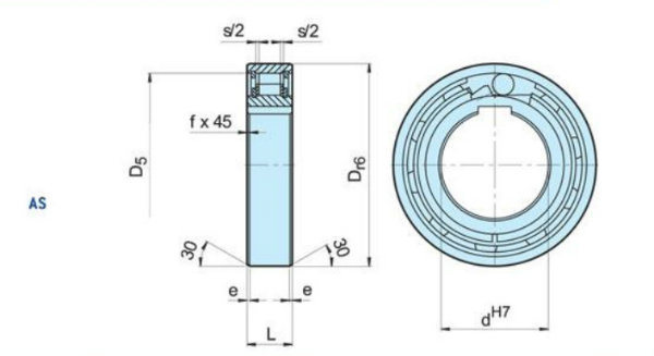 as (NSS TSS) Series One Way Clutch for Reducers